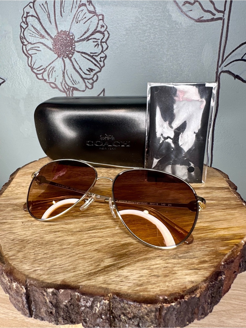 Coach Aviator Sunglasses